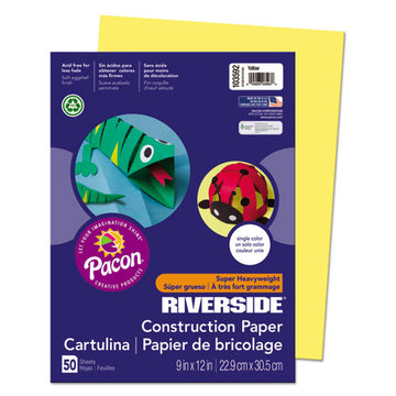Pacon® Riverside Construction Paper, 76lb, 18 X 24, Pink, 50-pack freeshipping - TVN Wholesale